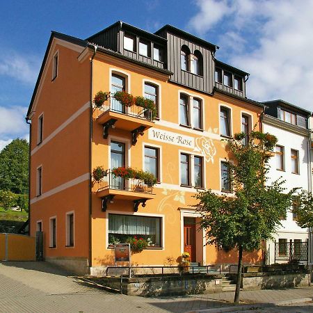Pension Weisse Rose, Parkplatz, Fruehstueck, Wlan, Zentral Bad Elster Esterno foto